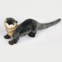 Soft Toy Otter by Hansa  (35cm) 3813