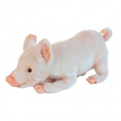 Soft Toy Pig by Hansa (28cm) 4944
