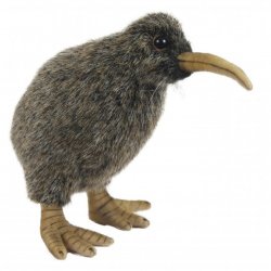Soft Toy Bird, Kiwi by Hansa (20cm) 3084