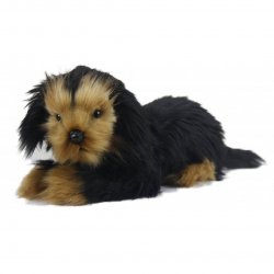 Soft Toy Dog, Waldi, Long Haired Dachshund by Hansa (35cm) 5270