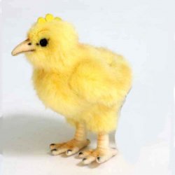 Soft Toy Yellow Chick Bird by Hansa (12cm) 5378