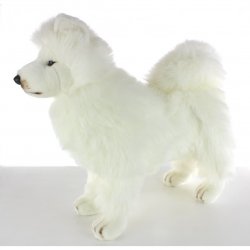 Soft Toy Samoyed Dog by Hansa (41cm) 2709