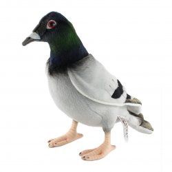Soft Toy Pigeon by Hansa (29cm) 6299