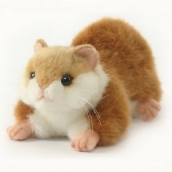 Soft Toy Hamster by Hansa (14cm) 3738