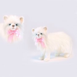 Soft Toy White Cat by Hansa (23cm) 4222