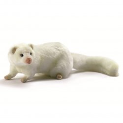 Soft Toy Ferret White by Hansa (32cm) 4839