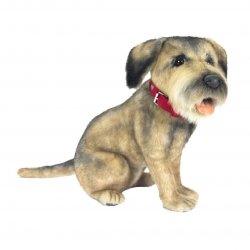 Border Terrier Dog by Hansa 4568 (43cm)
