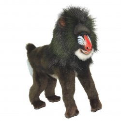 Soft Toy Mandrill  by Hansa (28cm) 8121