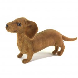 Soft Toy Dachshund Dog by Hansa (24cm) 7457