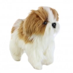 Soft Toy Shih Tzu Dog by Hansa (20cm) 7592