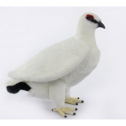 Soft Toy Bird, Rock Ptarmigan by Hansa (29cm.L) 7642