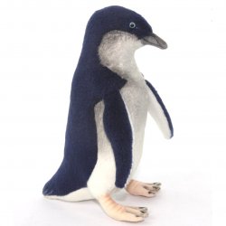 Soft Toy Bird, Little Penguin by Hansa (19cm.H) 7902