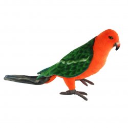 Soft Toy Bird, King Parrot by Hansa (44cm.L) 8161