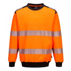 PW3 Hi-Vis Crew Neck Sweatshirt