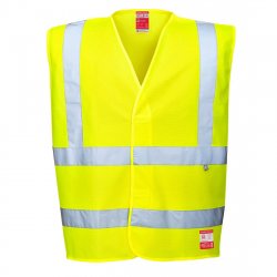 Hi-Vis Anti Static Vest - Flame Resistant