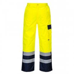 Hi-Vis Contrast Trousers - Lined