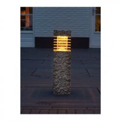 Luxform Tivoli LED Solar Spike Light Gravel Finish - (LF0030)
