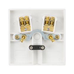 Knightsbridge 20A Flex Outlet Plate - (SN8342)