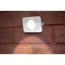 INTEGRAL 20W WHITE COMPACT TOUGH FLOODLIGHT IP65 3000K (ILFLC122)