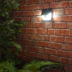 Luxform Solar Powered Motion Sensor Wall Security Light - (GH433)