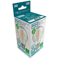 Crompton 7.5w LED GLS Filament Clear Dimmable 2700K  ES-E27 - (4214)