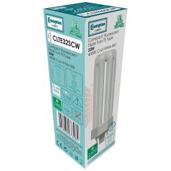 Crompton 32w Triple Turn TE 4-Pin 4000k - Cool White - (CLTE32SCW)