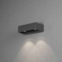 Konstsmide Monza Wall Light Dark Grey - (7858-370)