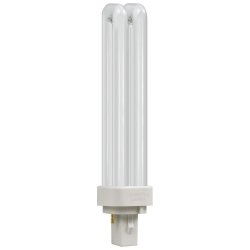 Crompton CFL Double Turn D Type  18W  4000K  G24d-2 2-Pin (CLD18SCW)