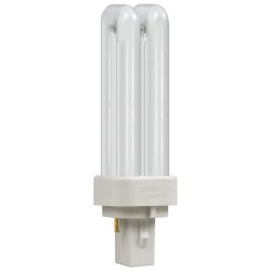 Crompton 10w CFL Double Turn D 4000K G24d-1 2-Pin - (CLD10SCW)