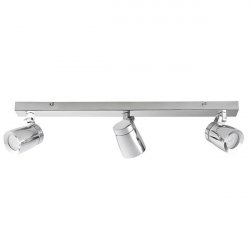 Saxby Knight 35W Chrome Bathroom Triple Spotlight Bar (39168)