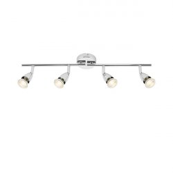 Saxby Amalfi Chrome 50W 4Lt Spotlight Bar (60991)