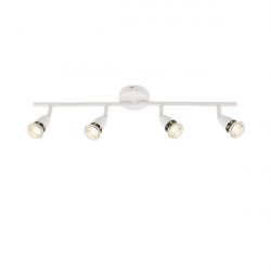 Saxby Amalfi White 50W 4Lt Spotlight Bar (60993)