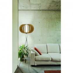 Eglo Wood STELLATO Floor Light - (95604)