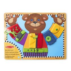 Melissa & Doug Basic Skills Puzzle Board - Wooden Educational Toy