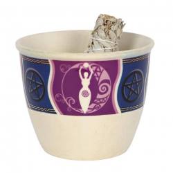 Goddess Smudge Bowl & White Sage Smudge Stick