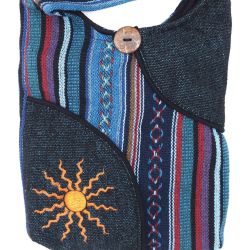 Small Gheri Patch Bag - Blue Sun