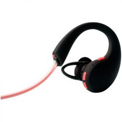 Groov-e GVBT800RD Wireless Bluetooth Sports Headphones with LED Neckband - Red