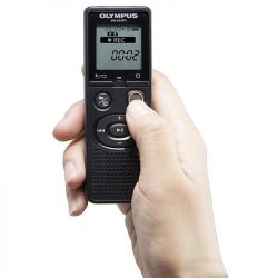 Olympus VN541PC Digital Voice Recorder 4GB Micro-USB Cable with Playback - Black