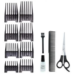 Wahl 9698/417 GroomEase High Carbon Steel Blades Cord/Cordless LED Hair Clipper