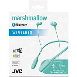 Jvc HAFX39BT/GREEN Marshmallow In Ear Tangle Free Bluetooth Headphones - Green