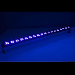 Qtx 160.051 UVB-9 Ultraviolet Stage LED Bar Fitted with High Output 3W UV - New