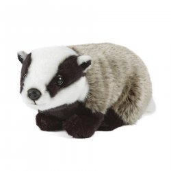 Soft Toy Badger by Living Nature (30cm) AN58