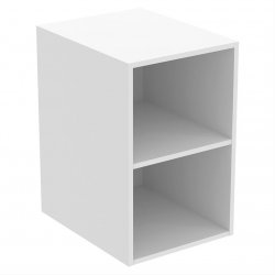 Ideal Standard i.life B Matt White Side Unit for Vanity Basins with 2 Shelves