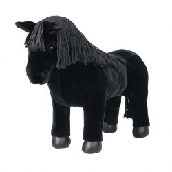 Lemieux Mini Toy Pony Skye Black & Chilli Red Show Rug Set