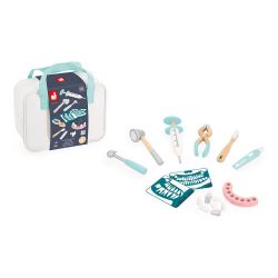 Dentist Set Bag & Accessories Wooden - Janod