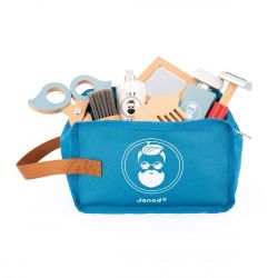 Shaving Kit Bag & Accessories Wooden - Janod