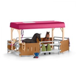 Horse Transporter Horsebox & Accessories - Schleich - 42619 - 97 Pieces