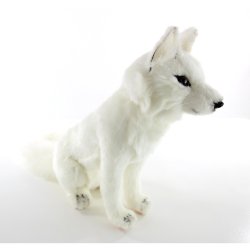 Soft Toy Snow Fox by Hansa (30cm) 6099