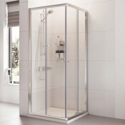 Roman Showers Haven Offset Corner Entry Shower Enclosure - 760mm X 1000mm