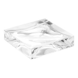 Kartell by Laufen Boxy Soap Dish - Transparent Crystal